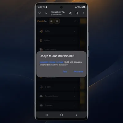 Pusulabet APK Dosyasını İndirme