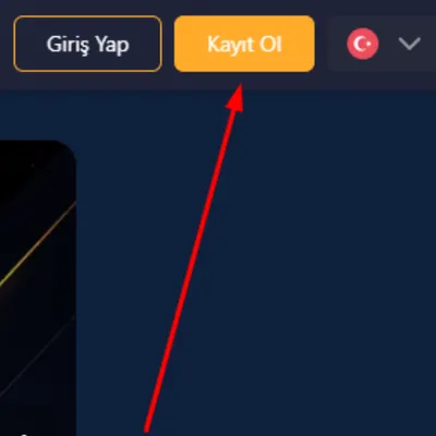Kayıt Ol Butonuna Tıklama