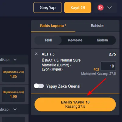Canlı Kupon Onaylama