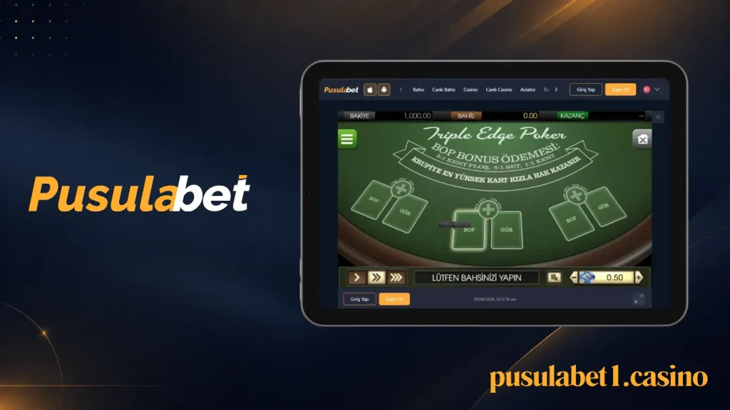 Pusulabet casino Poker Varyasyonları