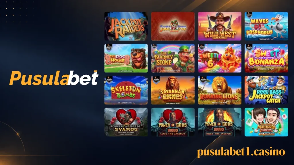 Pusulabet Jackpot Slotları